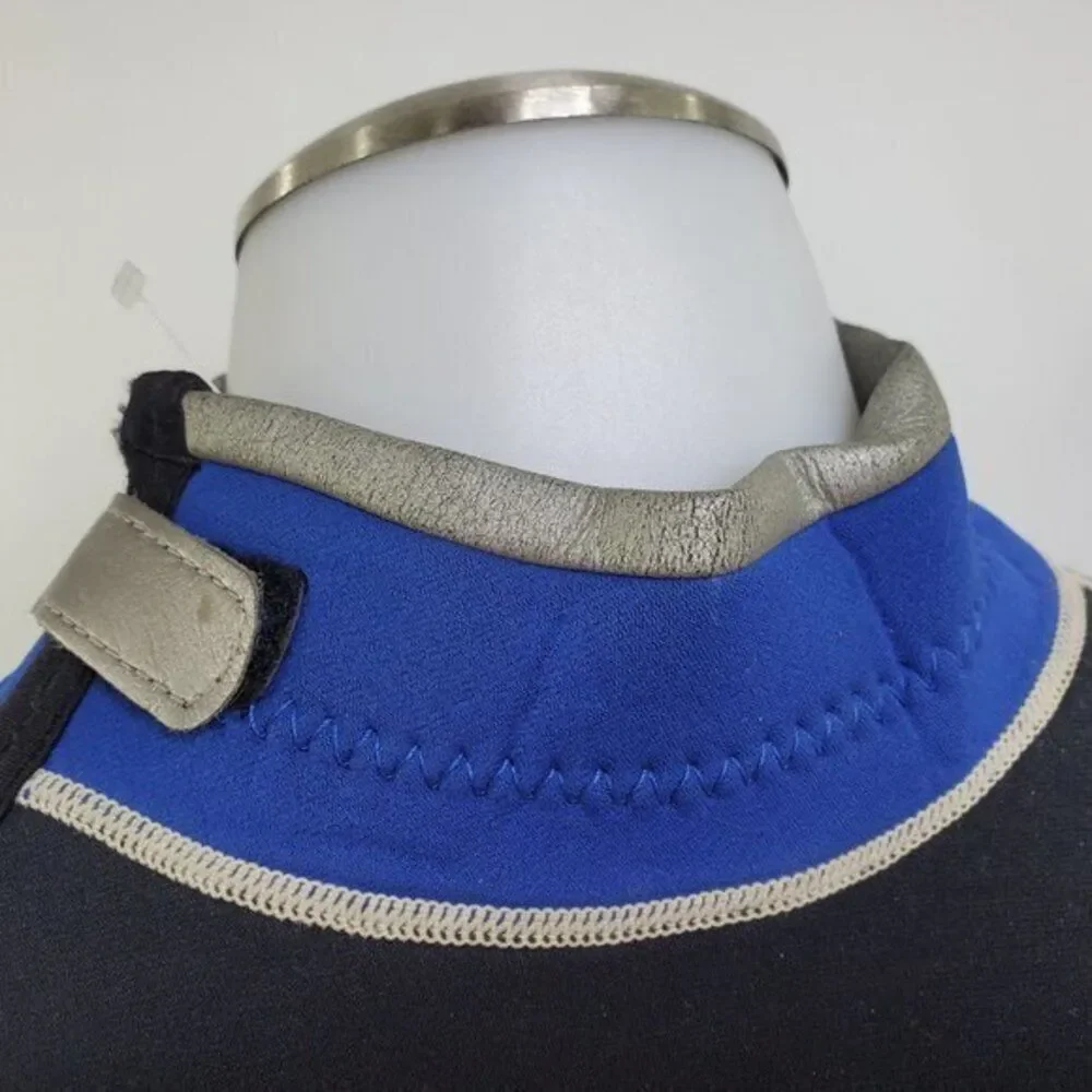 Mobbys H20‎ Body Works Wet Suit Top M G Force Blue
